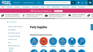 Oriental Trading - Affordable Party Supplies