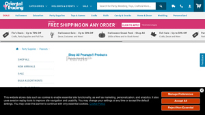 Oriental Trading - Snoopy Birthday Party Supplies