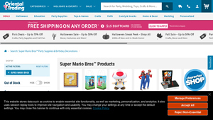 Super Mario™ - Party Supplies & Decorations