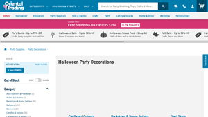 Oriental Trading - Halloween Party Decorations