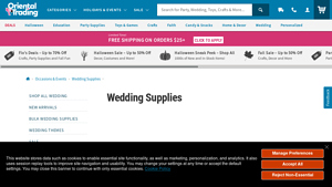 Oriental Trading - Affordable Wedding Supplies