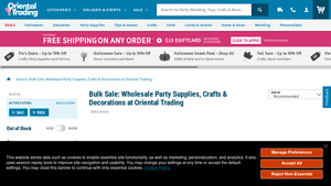 Oriental Trading - Wholesale Party Supplies