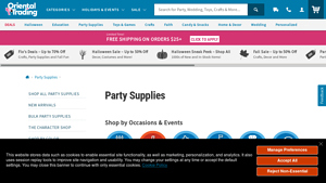 Oriental Trading Company - Affordable Party Supplies