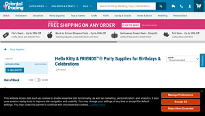 Hello Kitty - Party Supplies & Decorations
