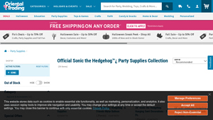 Sonic the Hedgehog™ - Party Supplies Collection