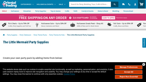 The Little Mermaid - Pull-String Piñata Kit