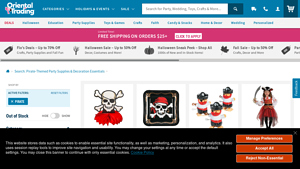 Oriental Trading - Pirate Party Supplies