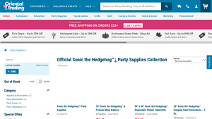 Sonic the Hedgehog™ - Party Supplies Collection