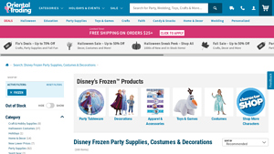 Disney - Frozen II Party Tableware Kit