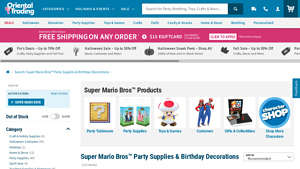 Super Mario™ - Reusable BPA-Free Plastic Favor Tumbler