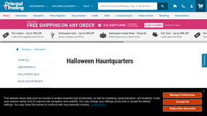 Oriental Trading - Halloween Costumes & Decor