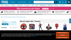Oriental Trading - Marvel’s Spider-Man™ 18 Mylar Balloon