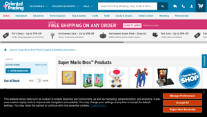 Super Mario™ - Party Supplies & Decorations