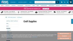Oriental Trading - Wholesale Craft Supplies