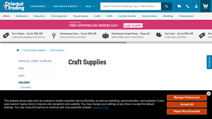 Oriental Trading - Wholesale Craft Supplies