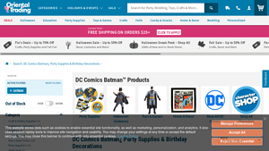Batman - Party Supplies & Decorations