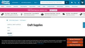 Oriental Trading - Wholesale Craft Supplies