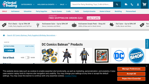 Batman - Party Supplies & Decorations