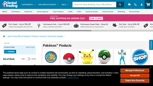 Oriental Trading - Pokémon™ Costumes & Toys