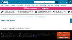 Bluey - Party Supplies Kits & Decorations