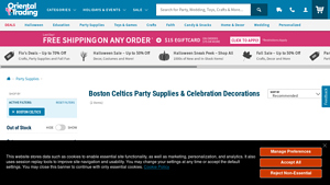 Boston Celtics - Party Supplies & Decorations