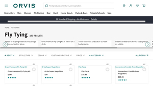 Orvis - Fly Tying Tools & Materials