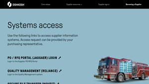 Oshkosh - Supplier Portal