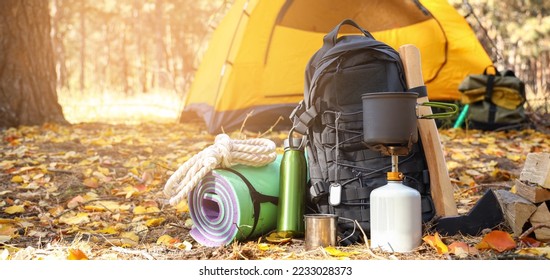 A stock image illustrating outdoor supplies concepts