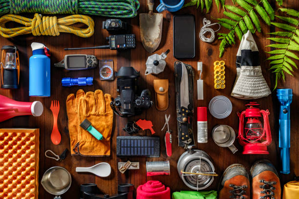 A stock image illustrating outdoor supplies concepts