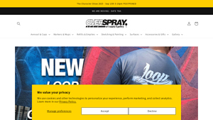Overspray Supply - Urban Art Supplies