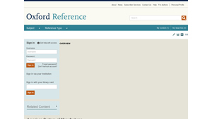 Oxford Reference - American System of Manufactures