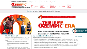 Ozempic - Semaglutide Injectable for Type 2 Diabetes