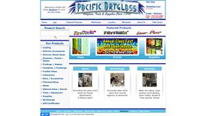 Pacific Art Glass - Glass Products & Workshops
