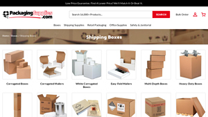 Packaging Supplies - Corrugated Shipping Cartons