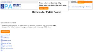 Public Power - Electricity Provider Ratings