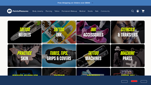 Painful Pleasures - Tattoo Supplies & Aftercare