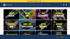 Painful Pleasures - Wholesale Tattoo Supplies