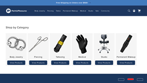 Painful Pleasures - Wholesale Piercing and Tattoo Supplies
