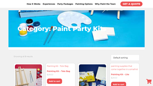 Paint The Town - Paint Party Kits