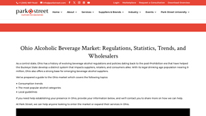 Park Street - Ohio Alcoholic Beverage Overview