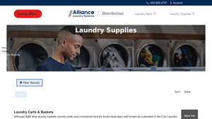 Alliance Laundry - Commercial Laundry Supplies