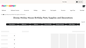 Party Expert - Mickey Mouse Birthday Supplies