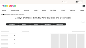 Party Expert - Gabby's Dollhouse Party Supplies