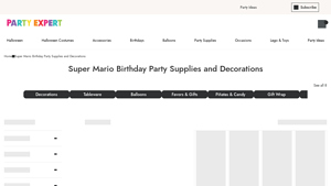 Party Expert - Super Mario Party Supplies