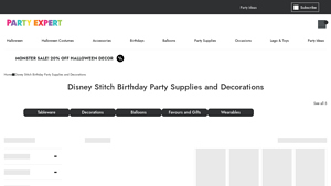 Party Expert - Stitch Birthday Party Supplies