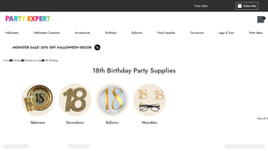 Party Expert - 18th Birthday Supplies