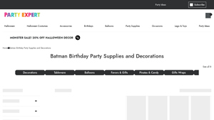 Batman - Birthday Party Supplies