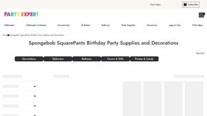 Party Expert - Spongebob SquarePants Party Supplies