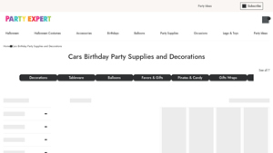 Party Expert - Cars Birthday Supplies