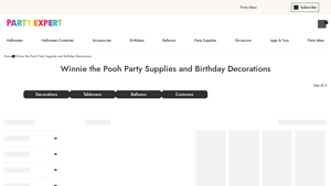 Party Expert - Winnie the Pooh Party Supplies